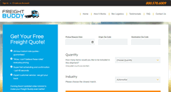 Desktop Screenshot of freightbuddy.com